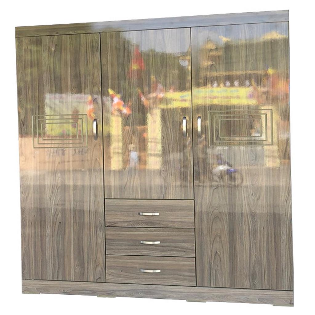 Tủ Áo Gỗ MDF Phủ Melamine 1m6 Màu tủ gỗ