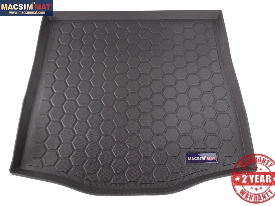 Thảm lót cốp Ford Focus  2012-2015 nhãn hiệu Macsim chất liệu TPV cao cấp màu đen