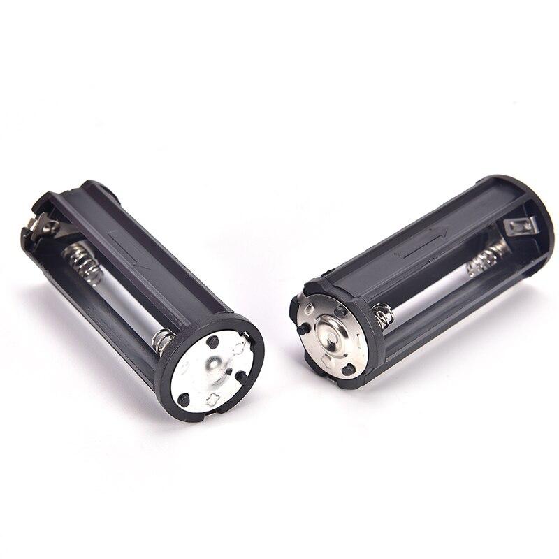 2 Cái/lốc Pin Cho 3X Pin AAA Hộp Đựng Pin Dành Cho 1.5V Cực Đen Cho Hàn hộp Bảo Quản
