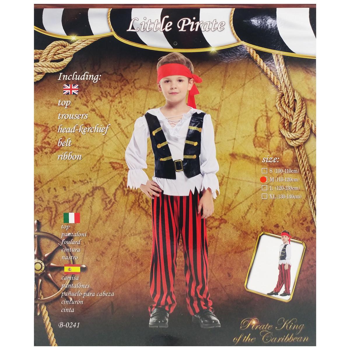 Bộ Trang Phục Cướp Biển Halloween Bé Trai - Size M - Nuan Nuan B0241