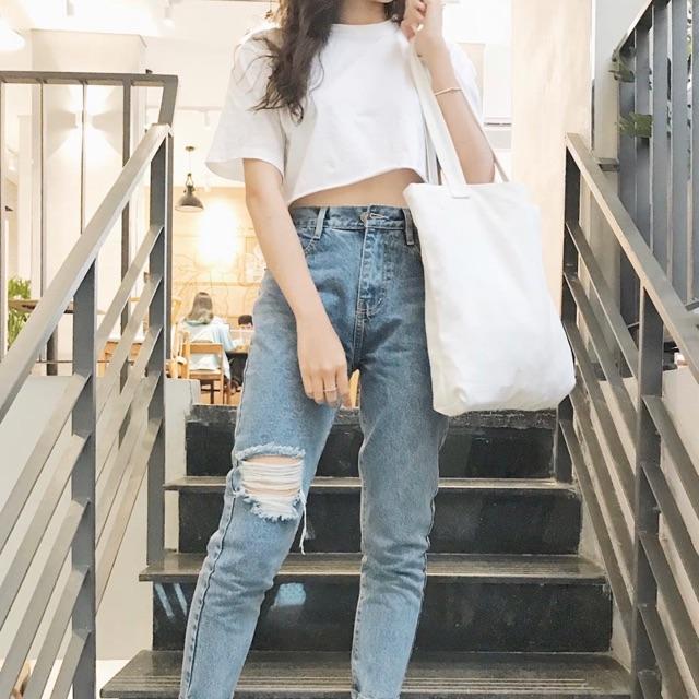 Túi vải trơn đeo vai - May’s Tote Bag