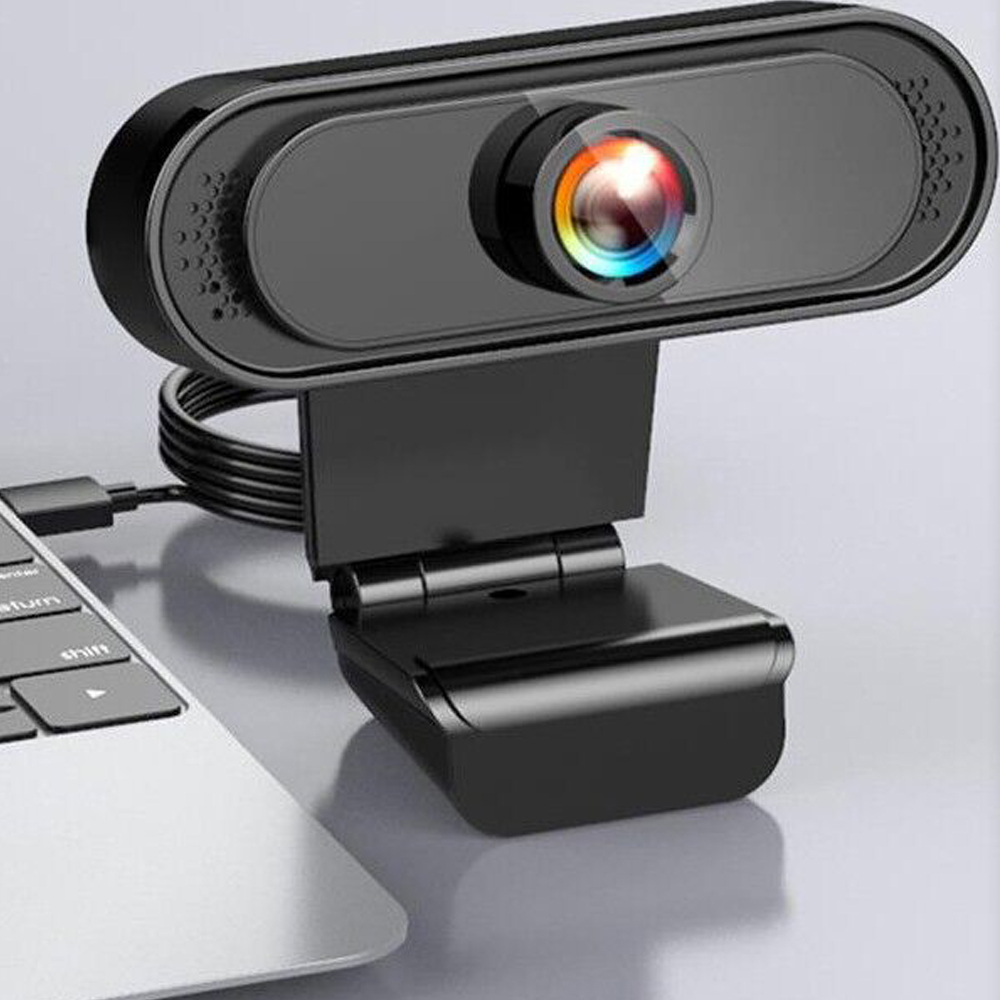 Webcam 2M Pixel USB2.0 1080P FHD với micrô cho máy tính xách tay