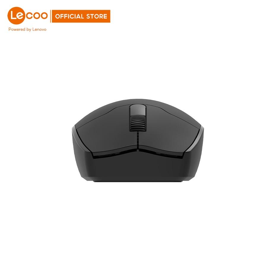 Chuột không dây Lecoo WS204 thiết kế công thái học dùng cho văn phòng chơi game chuyên nghiệp - BH 24 tháng, Hàng nhập khẩu