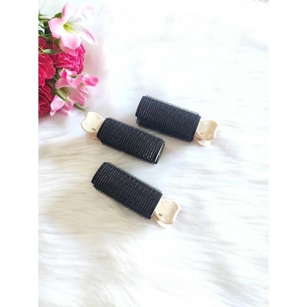SET 2 KẸP PHỒNG TÓC TỰ NHIÊN