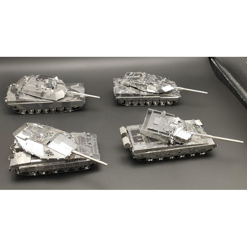 Mô hình lắp ghép kim loại 3d xe tank cỡ lớn mới