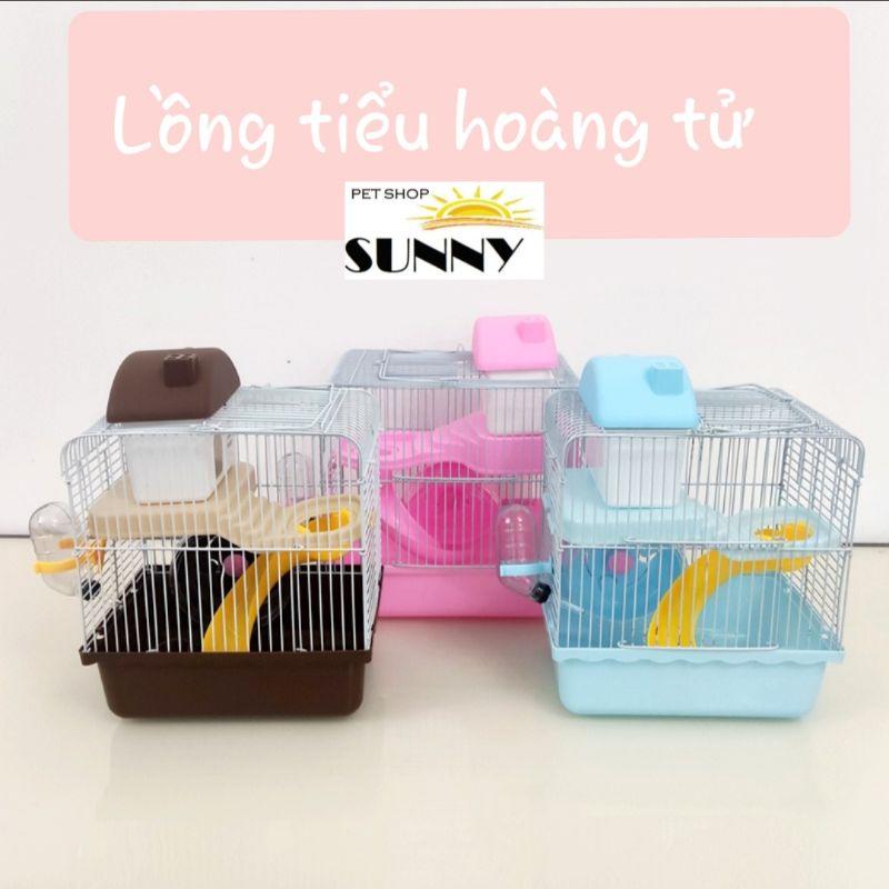 Lồng hamster hoàng tử 2 tầng (size nhỏ và trung)