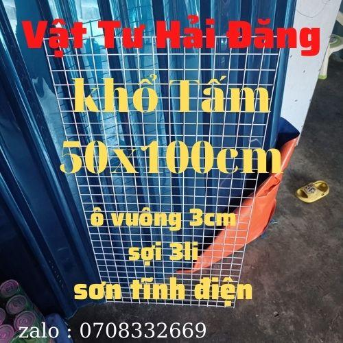 ( khổ 50cm x 100cm ) tấm lưới sắt ô vuông sơn tĩnh điện,lưới sắt treo tưởng,tấm lưới sắt trang trí