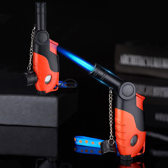 Hột Quẹt Bật Lửa Khò Mỏ Vịt Xoay 1 Tia MF256 Thiết Kế Nhỏ Gọn Độc Lạ Lửa Khò Mạnh Mẽ - Dùng Gas Cao Cấp