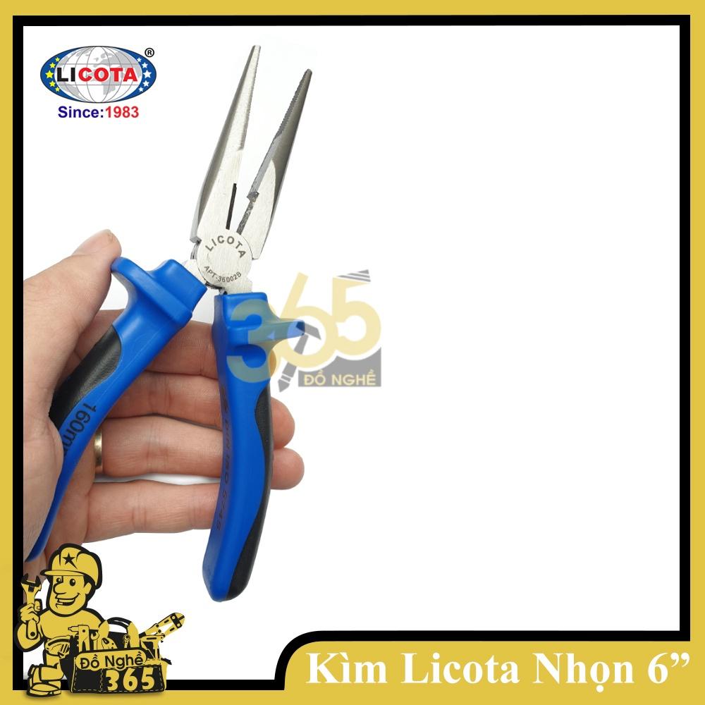 Kìm mũi nhọn 6&quot; (150mm) cao cấp Licota