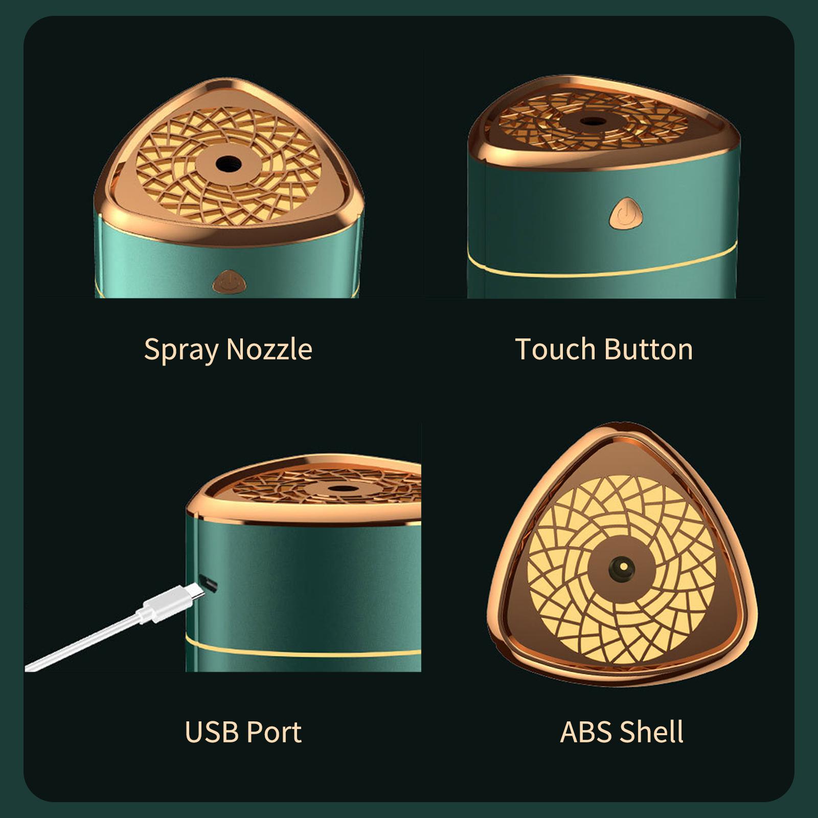 Máy Khuếch Tán Tạo Ẩm Phun Sương 1000Ml Với Ánh Sáng Ban Đêm Đầy Màu Sắc