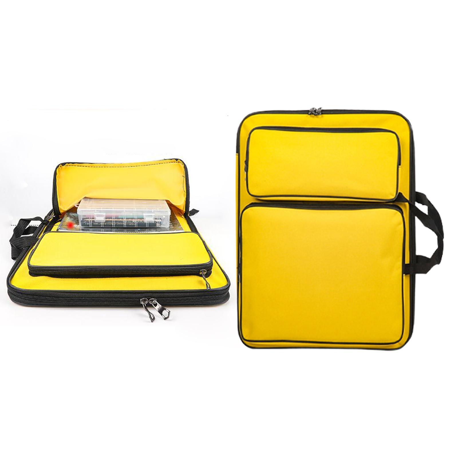 Art Portfolio Case  Tote Bag Sketchbook Canvas Bags Artists Backpack for Kids for Cleaning Pot Drawing Painting Crafts Display Screen