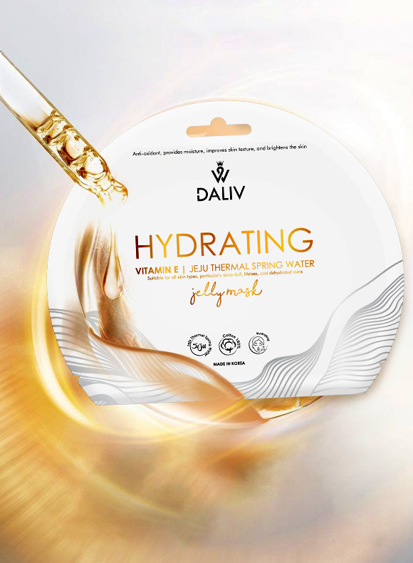[Mua 15 tặng 1] Mặt nạ Daliv Vitamin E cấp nước, dưỡng ẩm 30g