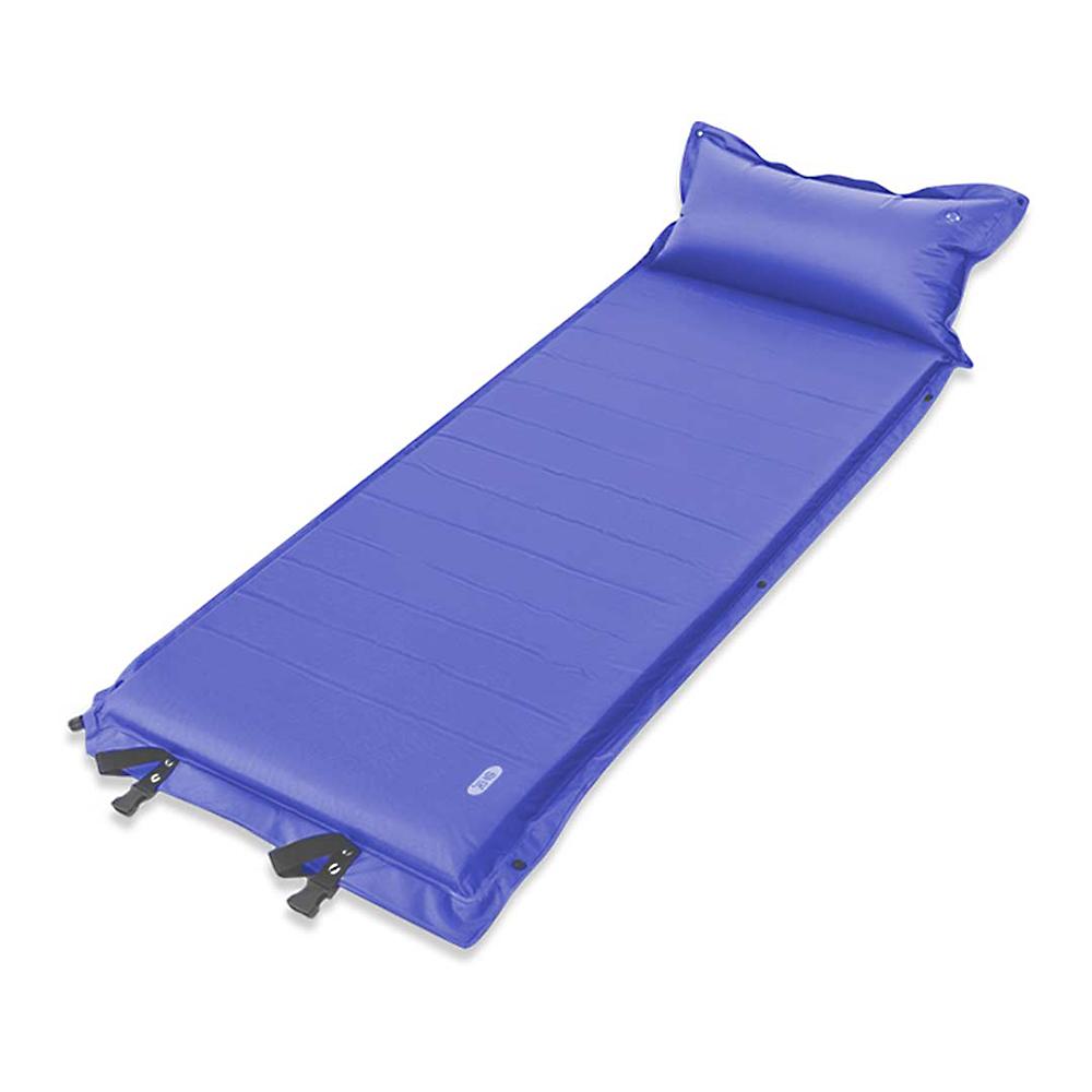 Zaofeng Outdoor Single Automatic Inflatable Cushion Sleeping Bag Camping Mat Fast Filling Air Moisture-proof Hiking