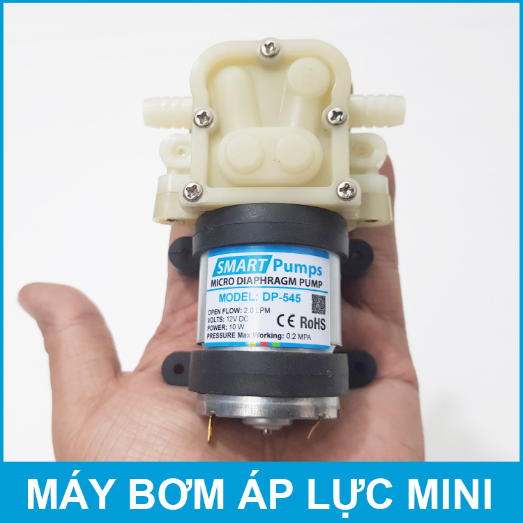 Máy bơm áp lực mini 12V 10W 2L Smartpumps DP-545