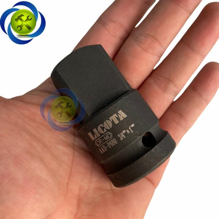 Đầu chuyển 3/4 sang 1 inch Licota AAD-P680 màu đen thép CR-MO