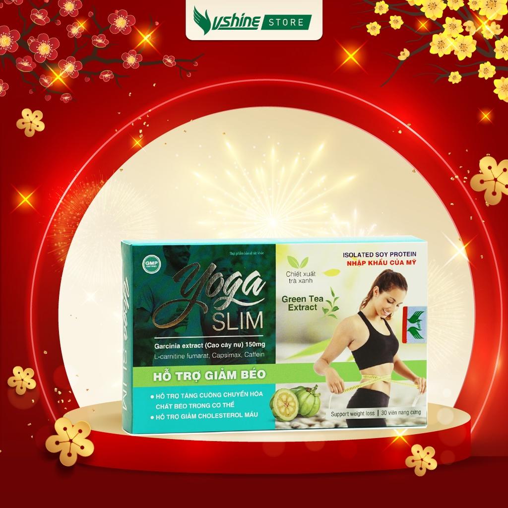 Viên uống lấy lại vóc dáng và giảm cholesterol Yoga Slim Vshine