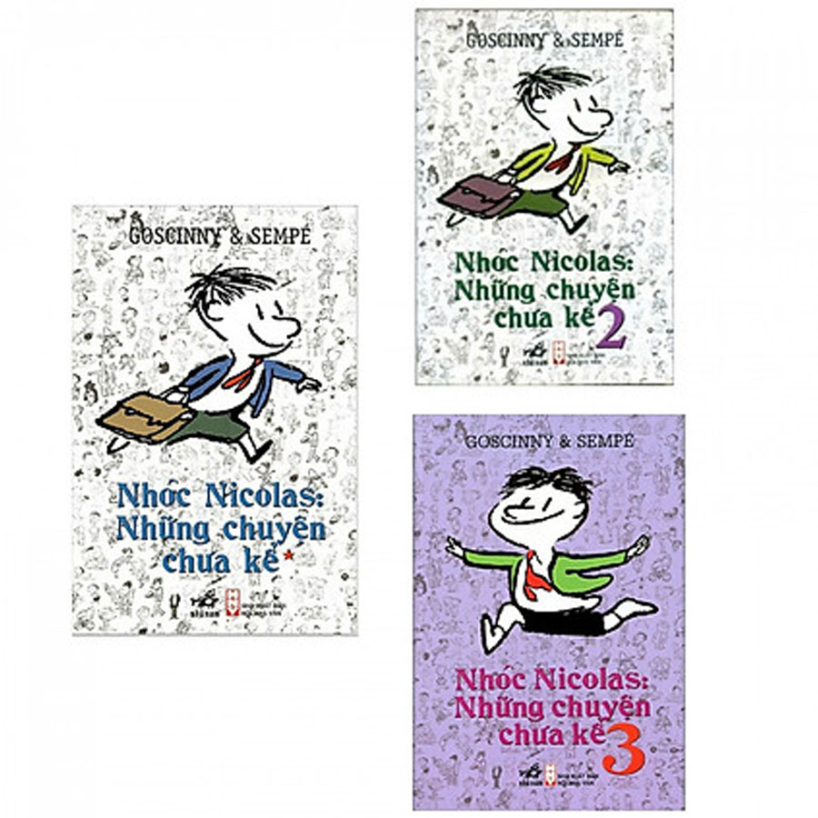 Combo Trọn Bộ 3 Tập Nhóc Nicolas: Những Chuyện Chưa Kể