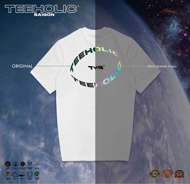 Áo Thun Unisex In Hình Logo TeeHolic Phản Quang