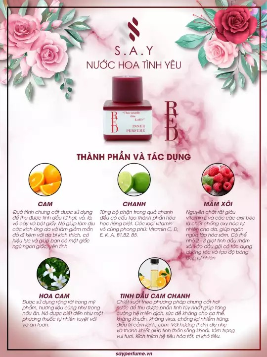 Nước hoa vùng kín SAY - 10ML