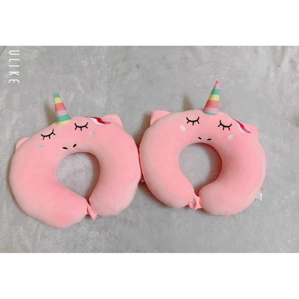 Gối Chữ U , Gối Cổ Đủ Màu Hàng Cao Cấp Mềm Mịn