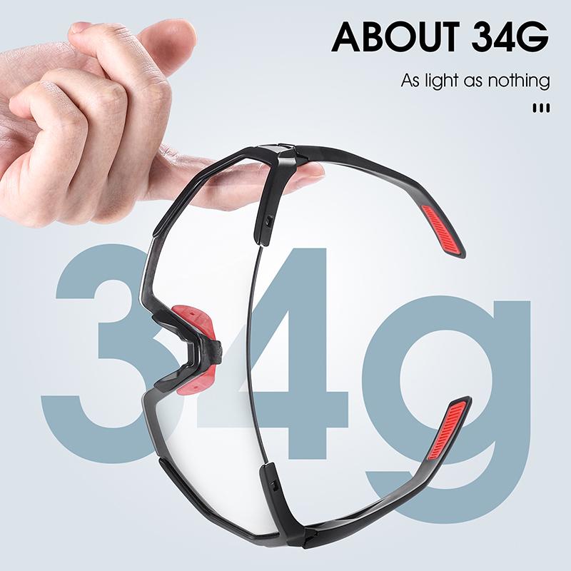 Photokromic Kính đi xe đạp Photoing Photoing Color: White