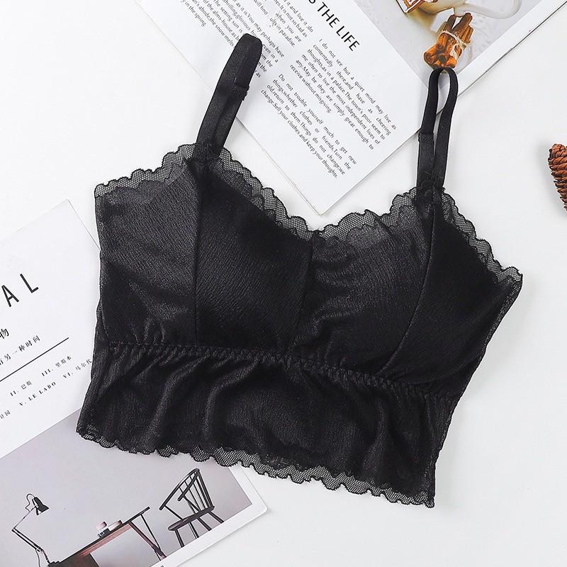 ÁO SCOPTOP NỮ. ÁO LÓT BRA REN DAIMILEI CỰC XINH