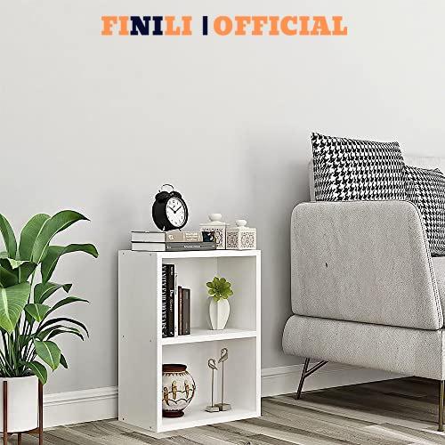 Kệ sách đa năng trang trí phòng khách FINILI nhỏ gọn gỗ công nghiệp FNLO148