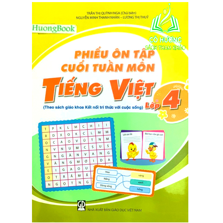 Sách - phiếu ôn tập cuối tuần môn tiếng việt 4