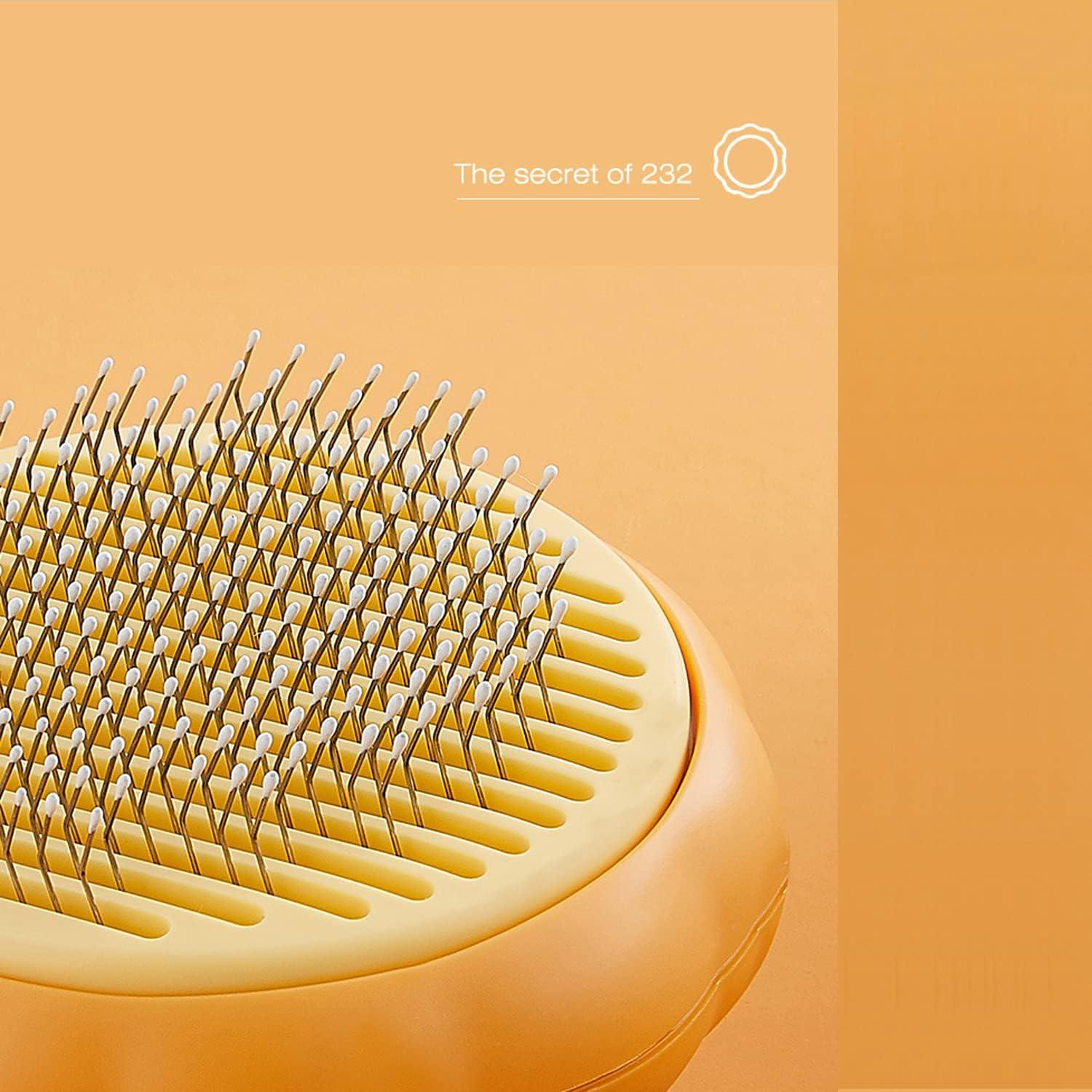 Bàn Chải Chải Lông Thú Cưng, Bàn Chải Chải Lông Tự Vệ Sinh Cho Chó, Mèo, Chó Con