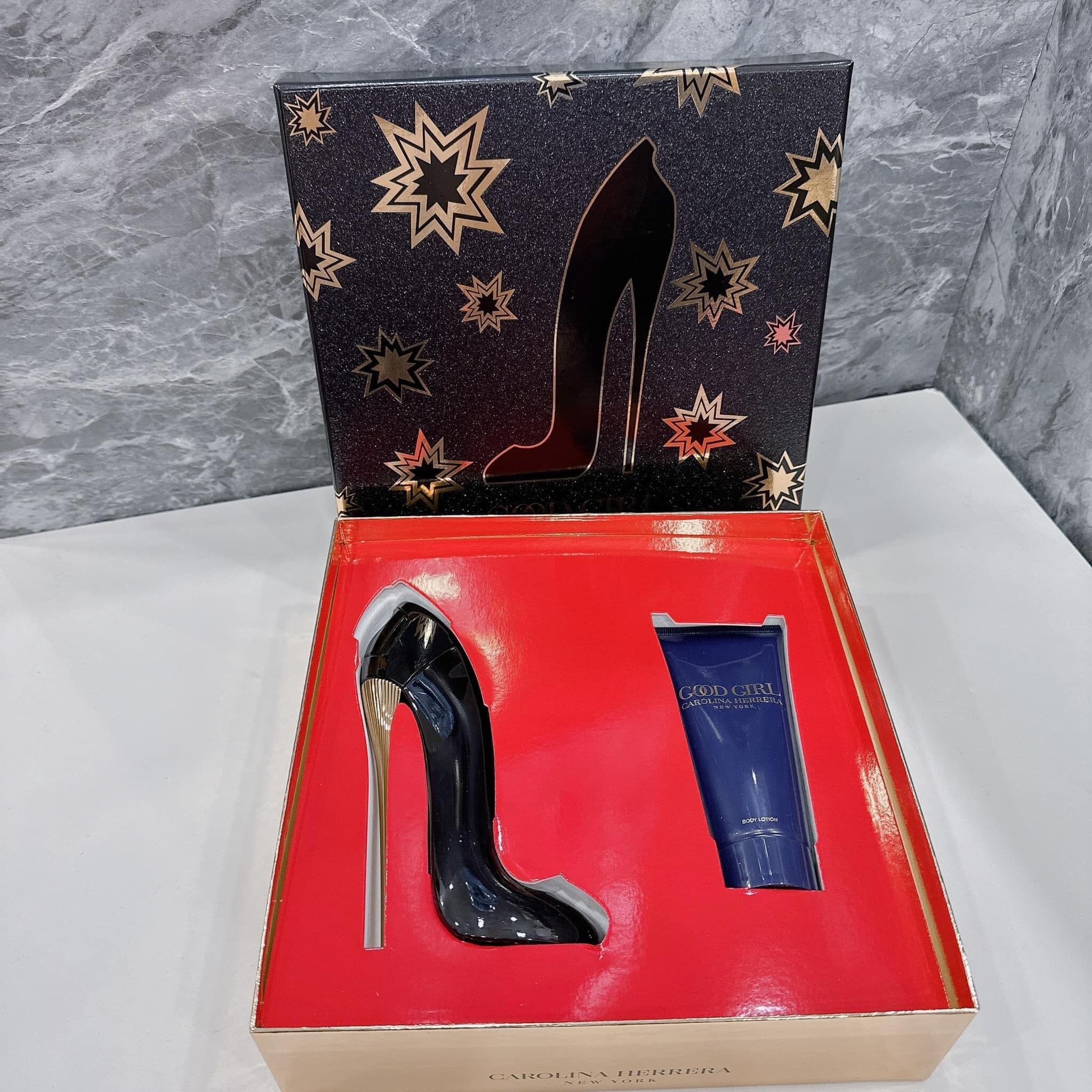 Bộ Nước Hoa Nữ Gift Set Carolina Herrera Good Girl 80ml + Body Lotion 100ml