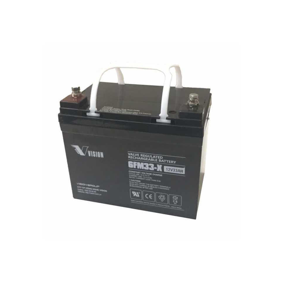 Ắc quy Vision 6FM33-X 12V 33Ah - (PDC-TECH)