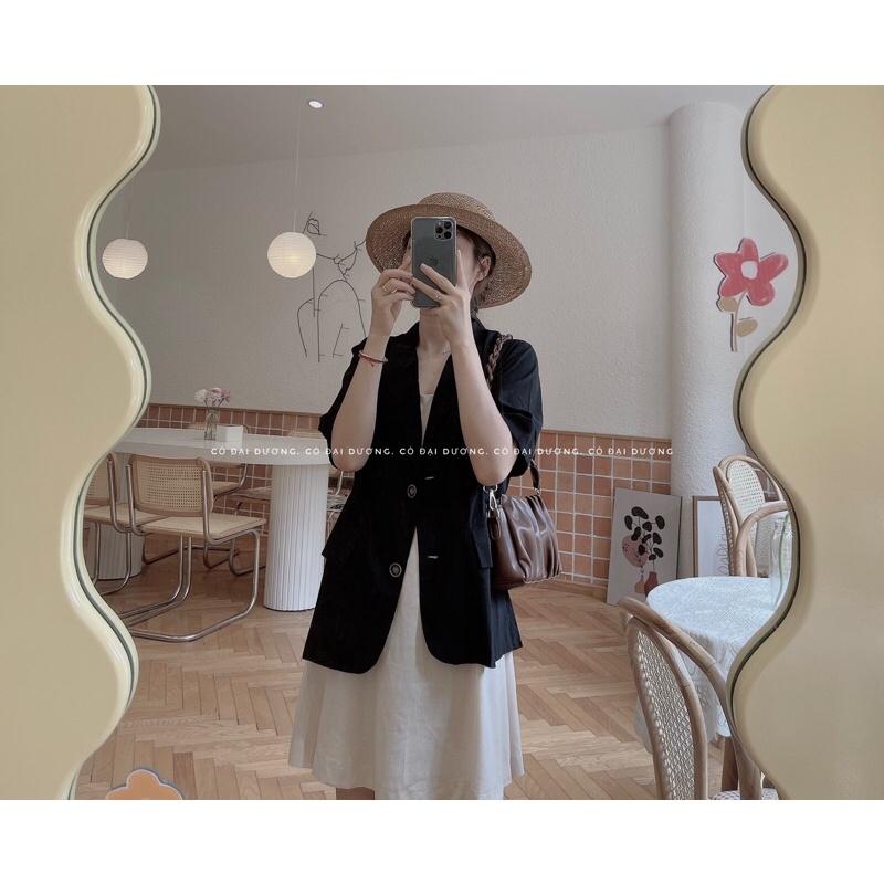 Áo blazer chất đũi