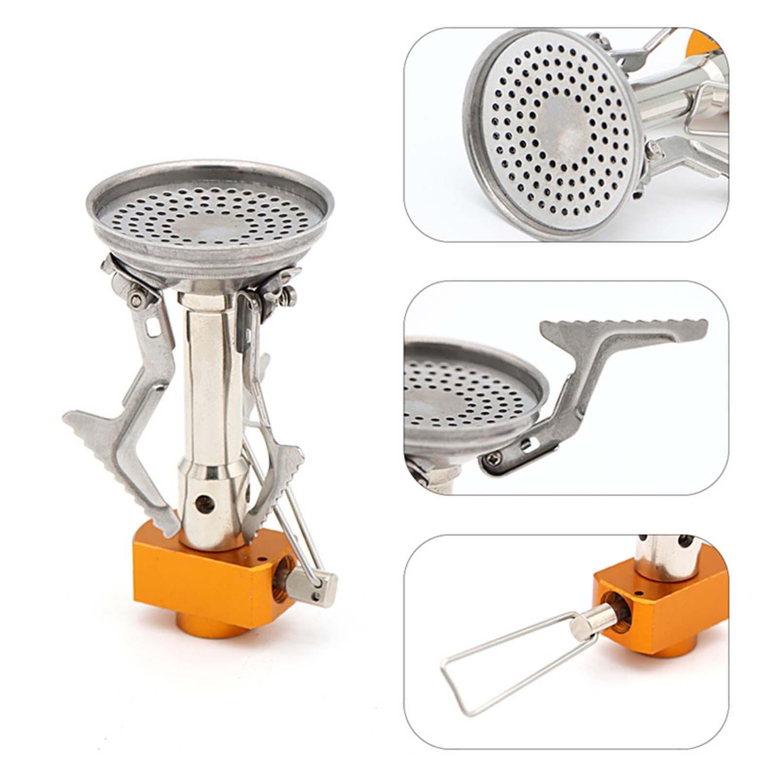 Durable gas Burner Folding Mini Stove Cooking Tool Cooking Picnic