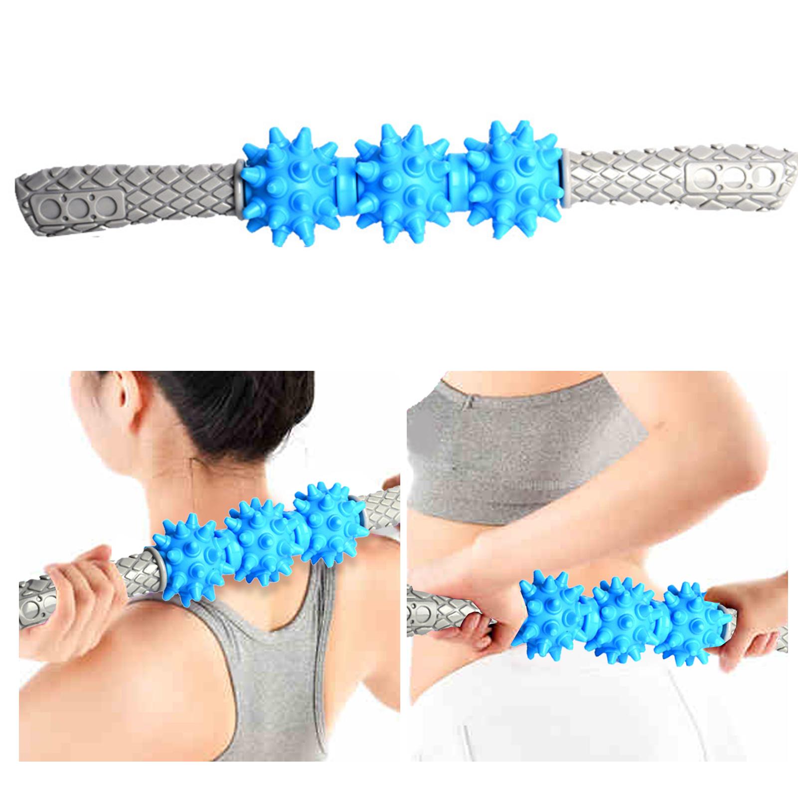 Thiết bị massage cầm tay, bằng con lăn có gai, thư giãn toàn thân