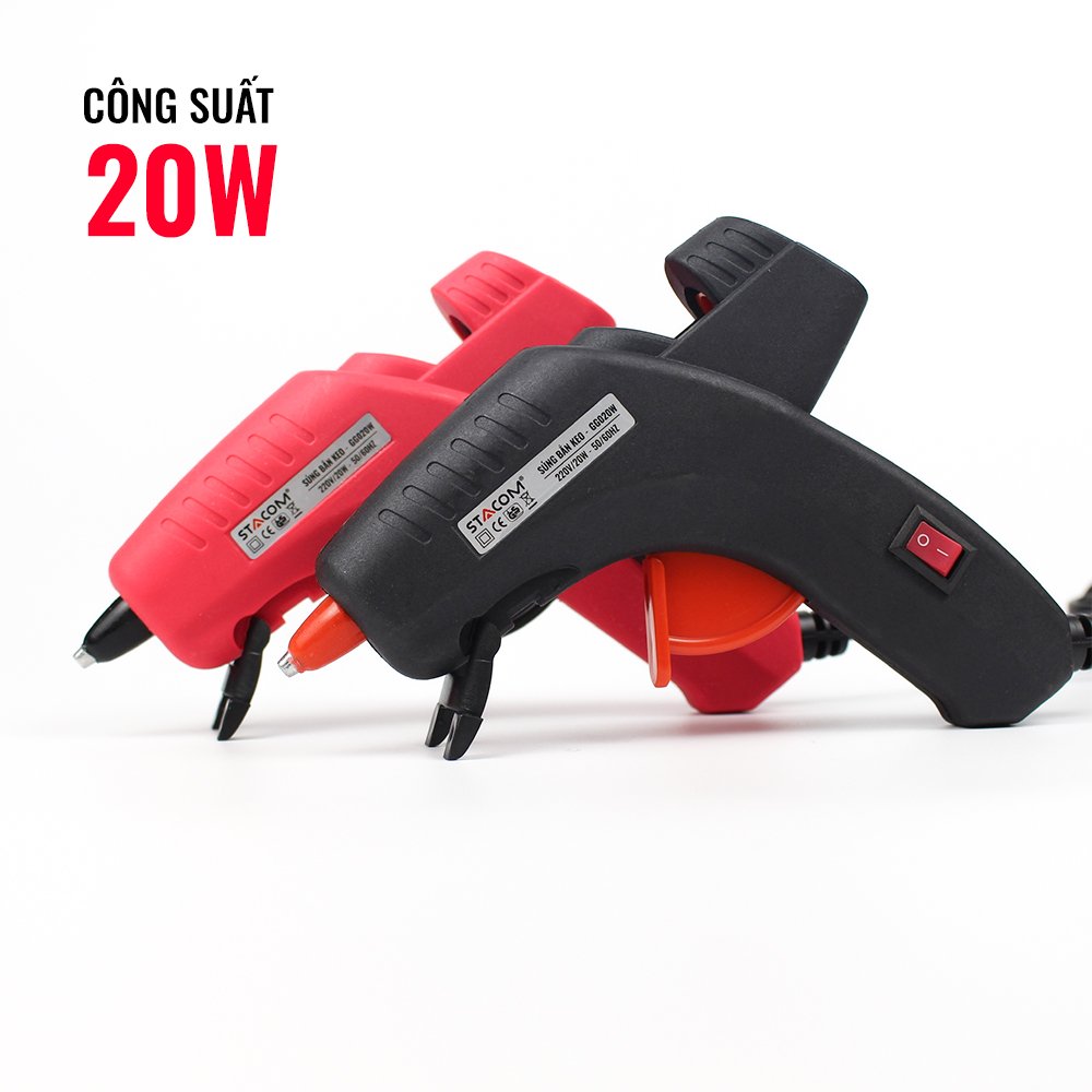 Súng bắn keo STACOM 20 Watts, keo phi 7mm GG020W