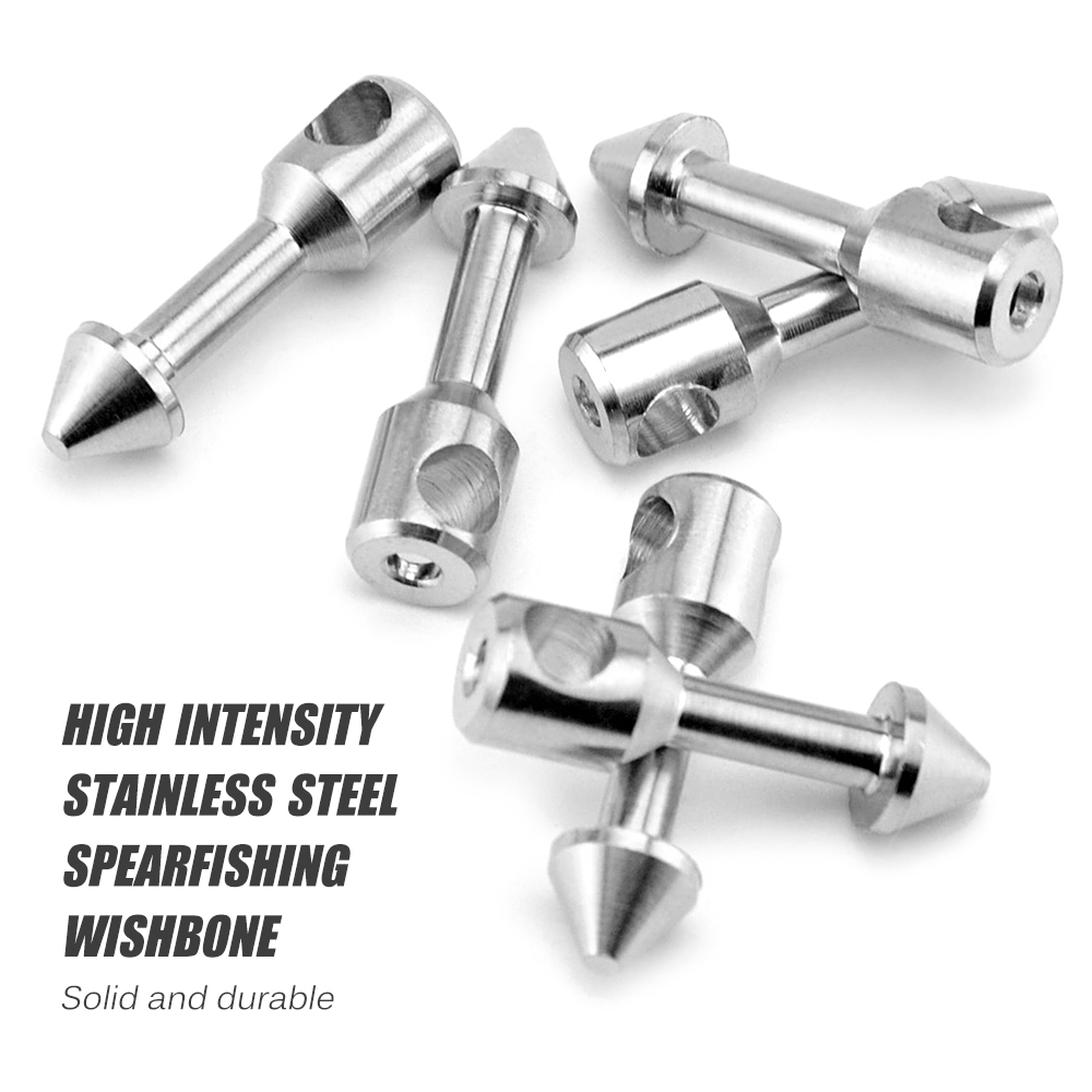 6 móc câu đánh cá bằng thép không gỉ