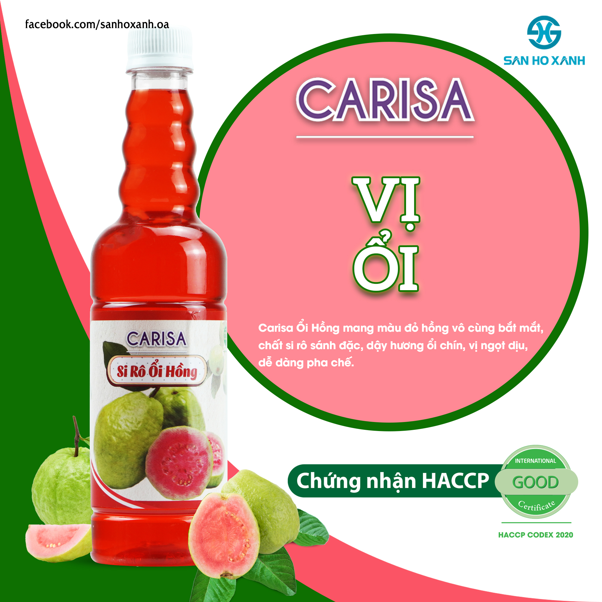 Si Rô CARISA 680g - 13 Vị Trái Cây