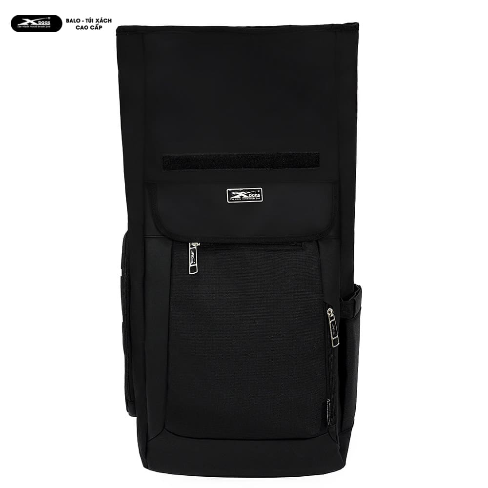 Balo Du Lịch Nắp Gập Cao Cấp Cỡ Lớn Chống Nước Xbags DarkBear XB1202 Màu Đen Sang Trọng, Nhiều Ngăn, Đựng Laptop 17 Inch, Mở Rộng Được Dung Tích!