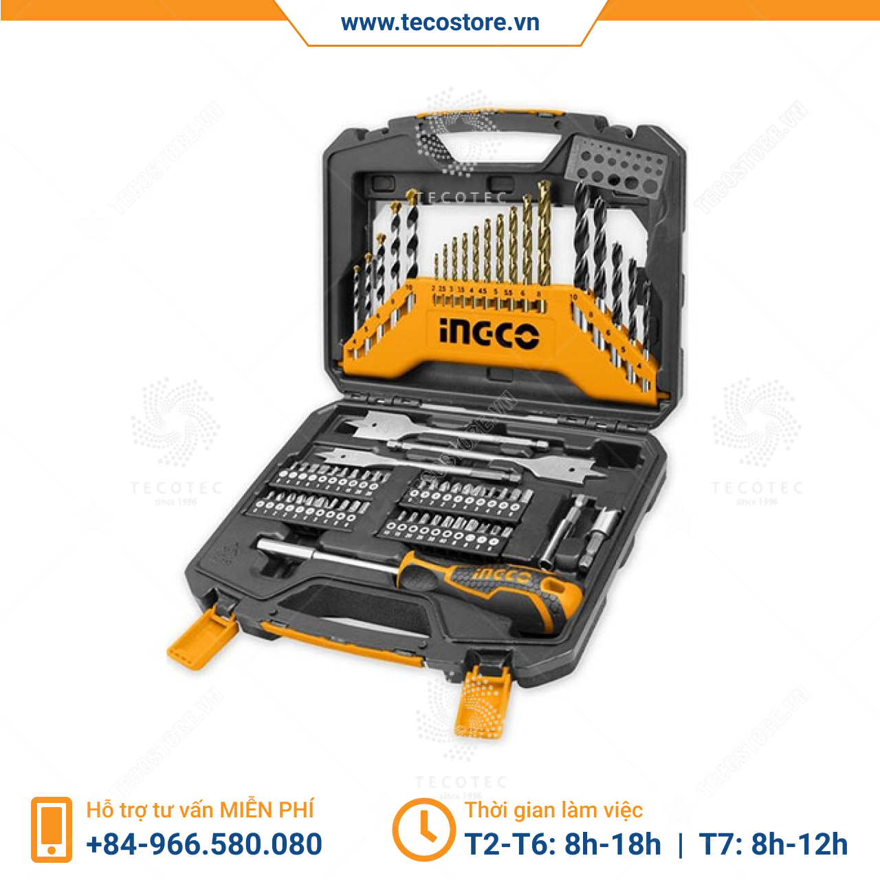 Bộ dụng cụ 67 chi tiết INGCO HKTAC010671