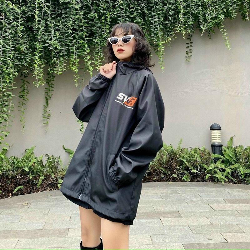 Áo khoác nam nữ bomber unisex gió jacket dù 2 lớp cúc bấm form rộng local brand ulzzang phong cách hàn quốc đep SWE