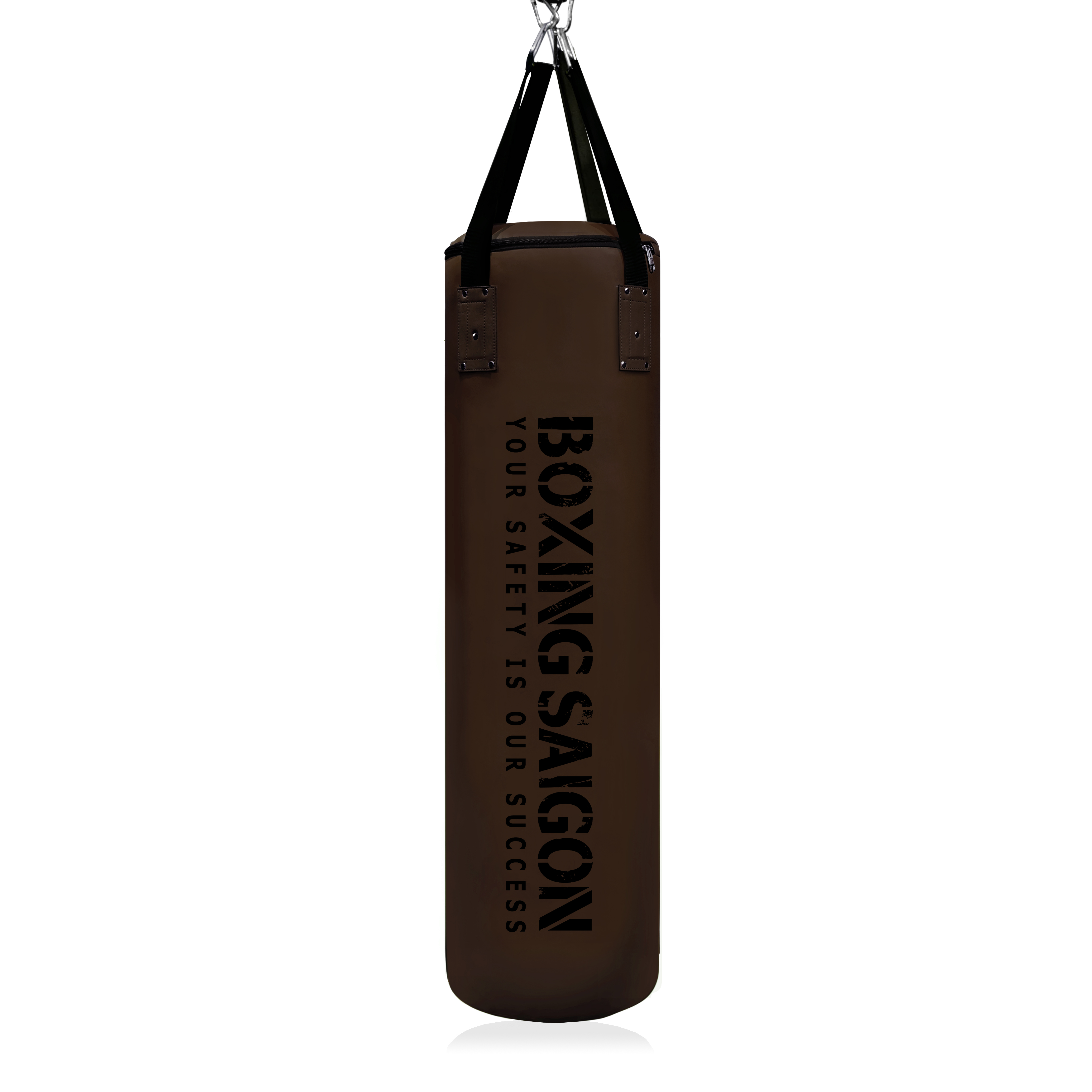 Combo Bao Cát Treo Boxing Punching Bag 1M2 &amp; Khung Treo Đôi - Chocolate Dark