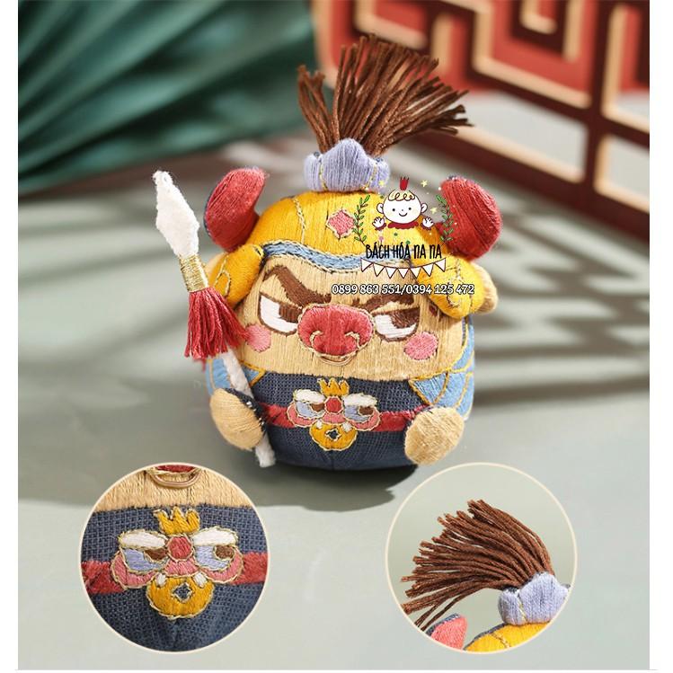 DIY / BỘ KIT TỰ THÊU TÚI THƠM Thêu tay trang trí Trâu Ba Tiêu Đại Sơn Ngưu -Bách hóa Na na Handmade