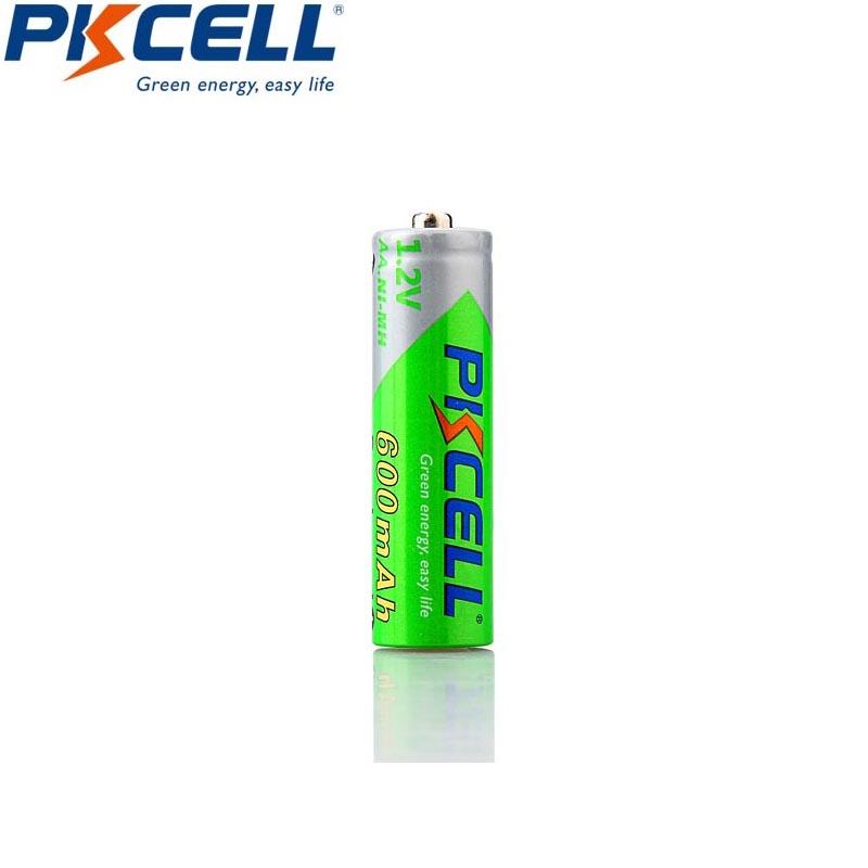 8 CÁI /2thẻ PKCELL Pin Sạc AA AA NiMH 1.2V 600mAh Ni-MH 2A Pin Sạc Bateria Sạc Sẵn cho Máy Ảnh Điện Áp Danh Định: 1.2V