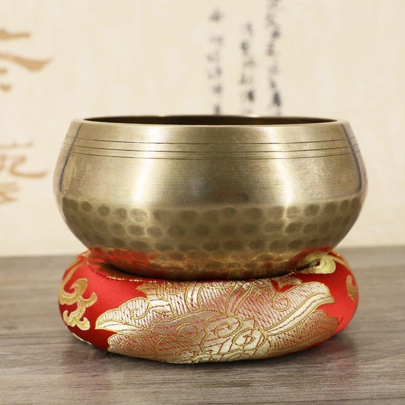 Đế Chuông Xoay Nepal - Đế Gấm Đặt Chuông - Singing bowl