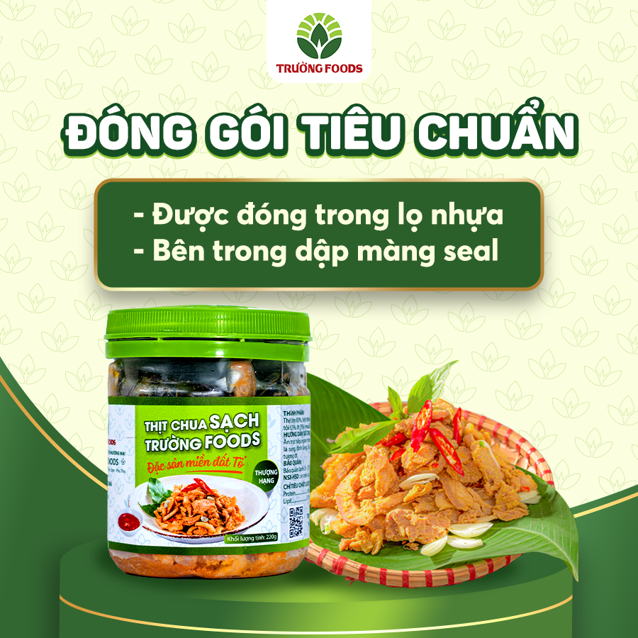 Thịt Chua Thượng Hạng - Thịt Chua Trường Foods 180g