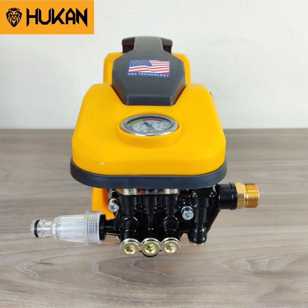 Máy rửa xe Hukan HK-90 xịt rửa điều hòa công suất thực tế  2400w  vệ sinh xe cộ, nhà cửa, sân vườn