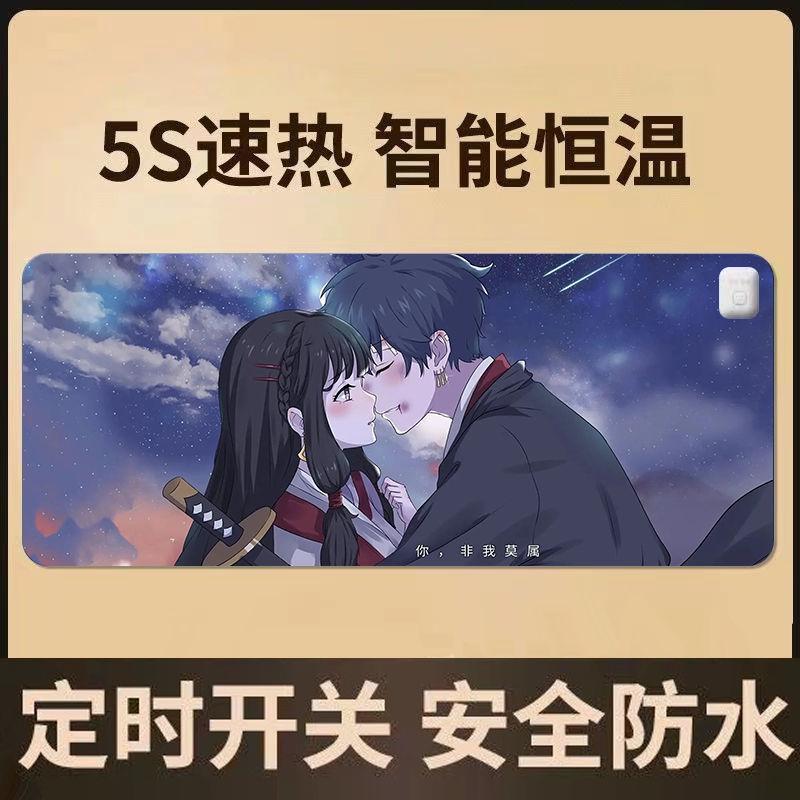 Phong cách mới nhất sưởi ấm miếng lót chuột văn phòng lớn máy tính để bàn sưởi ký túc xá viết bài tập về nhà chống nước ấm lên bàn thảm