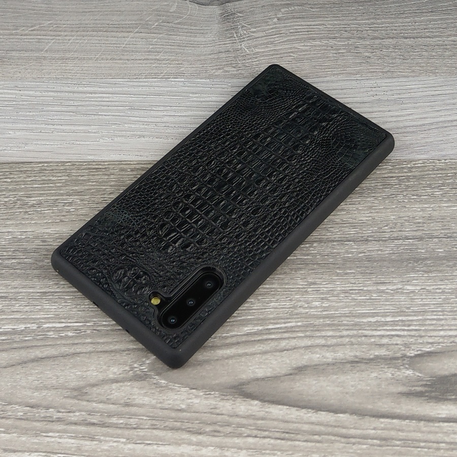 Ốp Lưng dành cho Samsung Galaxy Note 10 Da Cá Sấu Có Gù