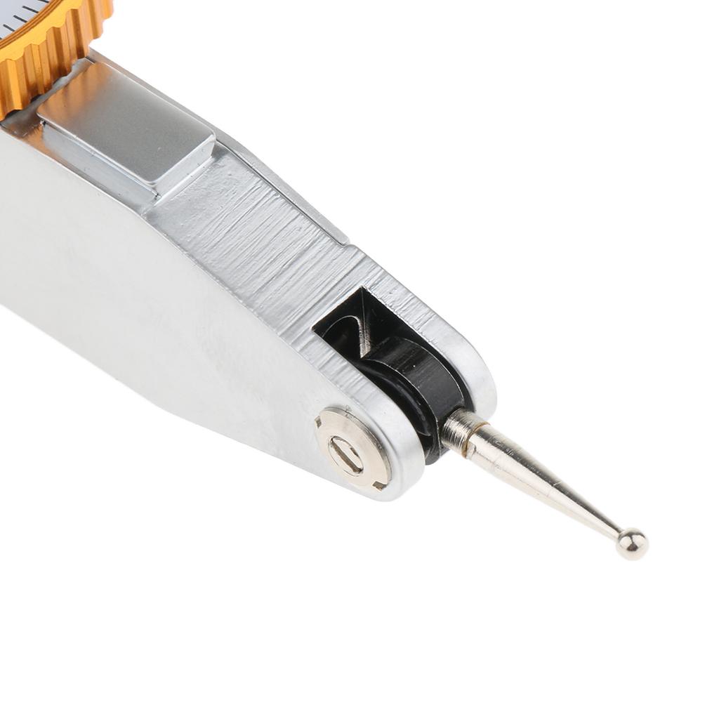 0-0.8mm 0.01mm Thước Đo Mức Độ Chính Xác Dovetail Mặt Số Kiểm Tra Chỉ Số