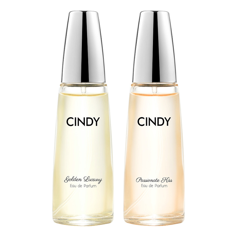Bộ nước hoa Cindy 50ml (Golden Luxury + Passionate Kiss)